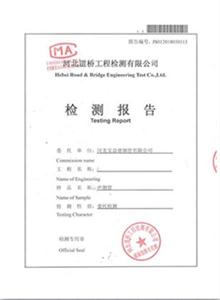 安徽公司检测报告